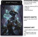Fantasy North Tahliye Ömrü - 100 Pürüzsüz Mat TCG Kart Kılıfı (FN77S) - (Standart)