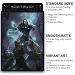 Fantasy North Tahliye Ömrü - 100 Pürüzsüz Mat TCG Kart Kılıfı (FN77S) - (Standart)