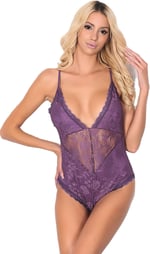 Fantezi Dantelli Babydoll MOR L