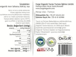 Farge Organik Mor Lahana Turşusu, Organik Sauerkraut, 600g, Cam Kavanoz