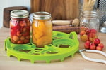 Farm to Table Çift Konserve Rafı, Naylon, Quart veya Pint Boyutları 11,5 x 11,5 x 2