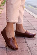 FAST STEP Hakiki Deri Kadın Casual Ayakkabı 864ZA101