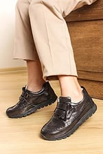 FAST STEP Hakiki Deri Kız Çocuk Sneaker Ayakkabı 837FA03