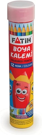 Fatih FA33190KB36RTB Tüpte Tam Boy Renkli Kalemler, 36 Renk - Seçenekler: 12 Renk, 24 Renk, 36 Renk