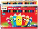 Fatih FA33245KB36RTB Tam Boy Renkli Kalemler, 36 Renk - Seçenekler: 24 Renk, 36 Renk