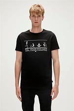 Feel You Erkek T-Shirt - 23.01.07.025 Siyah