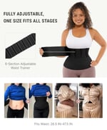 FeelinGirl Bel İnceltici Kadın Eğitmeni Lateks Korse Bel Cincher Vücut Şekillendirici Kontrolü Kadınlar için Sauna Kırpıcı Kemer Göbek Sarma Büyük Beden
