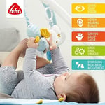 Fehn 3 boyutlu aktivite battaniyesi ve oyun matı, 5 çıkarılabilir oyuncaklı, 0+ yaş, Mavi Kale