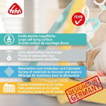 Fehn 3 boyutlu aktivite battaniyesi ve oyun matı, 5 çıkarılabilir oyuncaklı, 0+ yaş, Mavi Kale