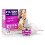 FELIWAY Classic 30 günlük feromon buharlaştırıcı başlangıç seti, 48 ml – kedi ve yavru kedilerde stres belirtilerini azaltmaya yardımcı olur, veterinerler tarafından tavsiye edilir, klinik olarak test