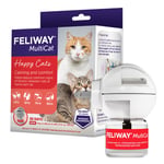 FELIWAY MultiCat Sakinleştirici Feromon Difüzör, 30 Günlük Başlangıç Kiti (48 mL)