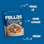 Fellas Granola Yaban Mersini ve Kuruyemiş 200 gr