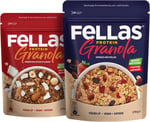 Fellas İkili Vegan Protein Granola: Hindistan Cevizli & Kırmızı Meyveli (270g+270g)
