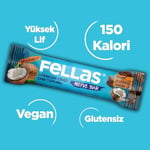 Fellas Meyve Bar, Chialı ve Hindistan Cevizli, 40gr x 12 Adet