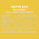 Fellas Meyve Bar, Muzlu ve Bademli, 35gr x 12 Adet