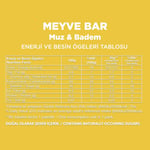 Fellas Meyve Bar, Muzlu ve Bademli, 35gr x 12 Adet