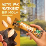 Fellas Meyve Bar, Yer Fıstığı ve Kakaolu, 35gr x 12 Adet - Seçenekler: 35gr x 12 adet, 35gr x 12 adet (2 paketi)