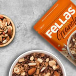 Fellas Protein Granola Karışık Kuruyemiş ve Kakao 270 gr 3lü paket