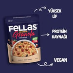 Fellas Protein Granola Kırmızı Meyveler 270 gr