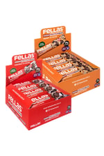 Fellas Yüksek Protein Bar 45 g Süper İkili Kutu 24 Adet - Hind. Cevizli x12 Adt+Yer Fıstıklı x12 Adt