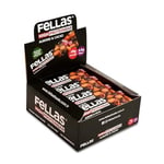 Fellas Yüksek Protein Bar, Bademli ve Kakaolu, 45gr x 12 Adet