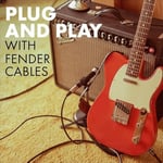 Fender Deluxe Series Instrument Cable Black Tweed Açılı - 3 metre Enstrüman Kablosu