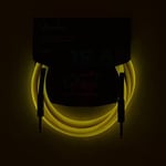 Fender® »GLOW IN THE DARK - CABLE« Instrumenten-Kabel - 5.5m - Farbe: Orange