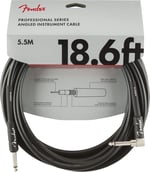 Fender Kablo Professional Serisi, 5,5 m bk angled