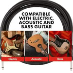 Fender Professional Series Instrument Cable 3 metre Enstrüman Kablosu