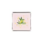 Fern&Co Fleur De Mimosa Collection Kare Küçük Boy Tepsi