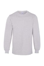 FESTİVAL BİSİKLET YAKA UZUN KOL T-SHIRT LACİVERT 4XL-1