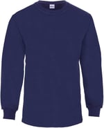 FESTİVAL BİSİKLET YAKA UZUN KOL T-SHIRT LACİVERT 4XL-1