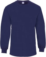 FESTİVAL BİSİKLET YAKA UZUN KOL T-SHIRT LACİVERT 4XL-1