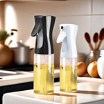 FETHİYE TOPTAN Sprey Yağdanlık Cam Şişe Yağ Püskürtücü Airfryer Kızartma Izgara Salata İçin Yağlık 220 ml Asorti
