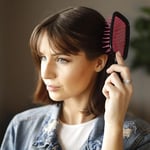 FHI HEAT Fırçasız Islak ve Kuru Havalandırmalı Dolaşan Saç Fırçası, Pembe