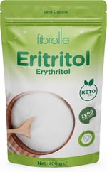 Fibrelle 400 g Eritritol 1 paket. Keto/Ketojenik/Vegan diyete uygundur.