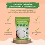 Fibrelle 400 g Eritritol 1 paket. Keto/Ketojenik/Vegan diyete uygundur.