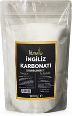 Fibrelle İngiliz Karbonatı/Katkısız/Doğal/Vegan/İçilebilir - 1Kg(1000G)
