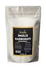 Fibrelle İngiliz Karbonatı/Katkısız/Doğal/Vegan/İçilebilir - 1Kg(1000G)