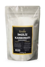 Fibrelle İngiliz Karbonatı/Katkısız/Doğal/Vegan/İçilebilir - 1Kg(1000G)