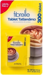 Fibrelle Sukraloz Tablet Tatlandırıcı 300'lük Kutu