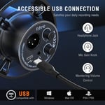 Fifine K688 USB - XLR Dinamik Yayıncı Youtuber Bilgisayar Oyuncu Stüdyo Mikrofonu