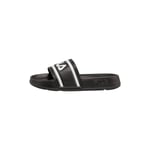FILA Morro Bay çocuklar Unisex Kidsâ € ™ Terlik, siyah (Siyah), 3 UK