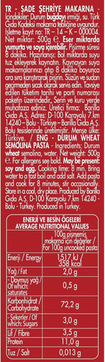 Filiz Arpa Şehriye 500 g