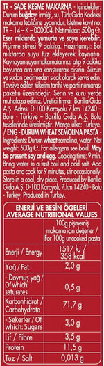 Filiz Boncuk Makarna 500 g.