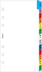 Filofax 131608 A-Z – separatör, 2 harfler Pro Tab, renkli