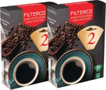 Filterco Kahve Filtre Kağıdı 1x2 80'lİ 2 Paket 160'lı