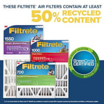 Filtrete 16x25x4 (SlimFit), AC Fırın Hava Filtresi, MPR 1550 DP, Sağlıklı Yaşam Ultra Alerjen Derin Pili, 2'li Paket (gerçek ölçüler 15,5 - Seçenekler: 16x25x4(SlimFit), 16x25x4 - SLIM FIT, 20x20x4...
