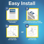 Filtrete 20x25x4, AC Fırın Hava Filtresi, MPR 1000 DP, Mikro Alerjen Koruma Derin Pili, 2'li Paket (gerçek ölçüler 19,88 x 24,63 x 4,31)