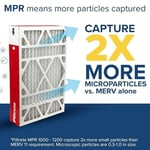 Filtrete 20x25x4, AC Fırın Hava Filtresi, MPR 1000 DP, Mikro Alerjen Koruma Derin Pili, 2'li Paket (gerçek ölçüler 19,88 x 24,63 x 4,31)